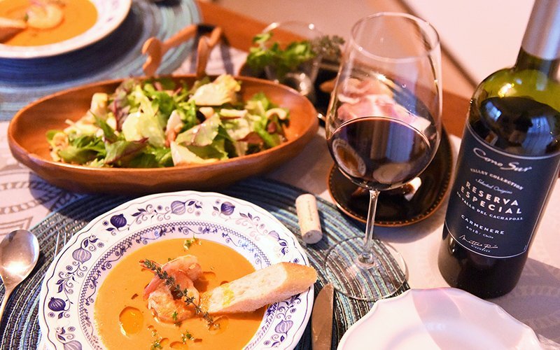  【コノスル家飲みスタイル Vol1】本格ワインバー並み？簡単ちょっとリッチに楽しむプレミアムチリワイン