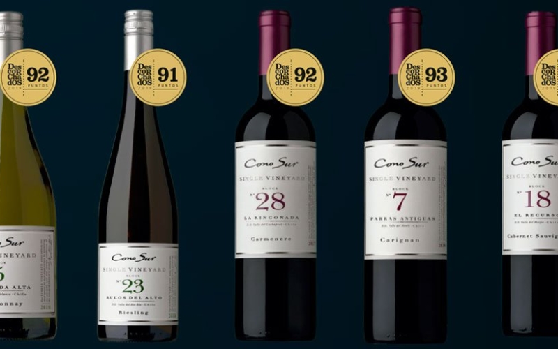 シングルヴィンヤード　デスコルチャドス2019で高評価を獲得