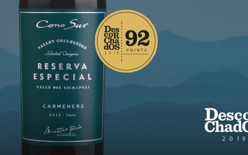 レゼルバ・エスペシャル　カルメネール2017年ヴィンテージ：92点／デスコルチャドス2019